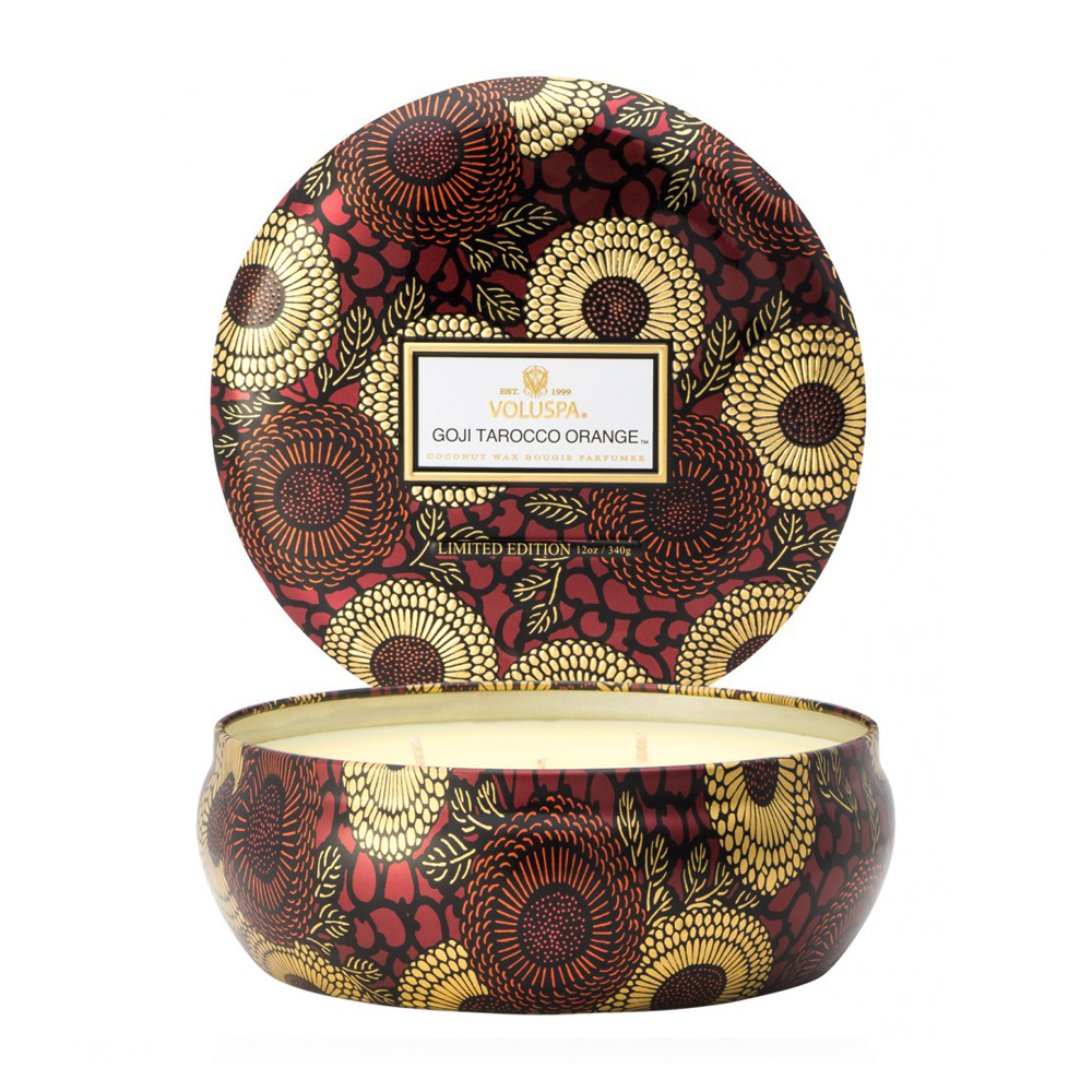 3-Wick ティンキャンドル JAPONICA ジャポニカ | VOLUSPA 日本